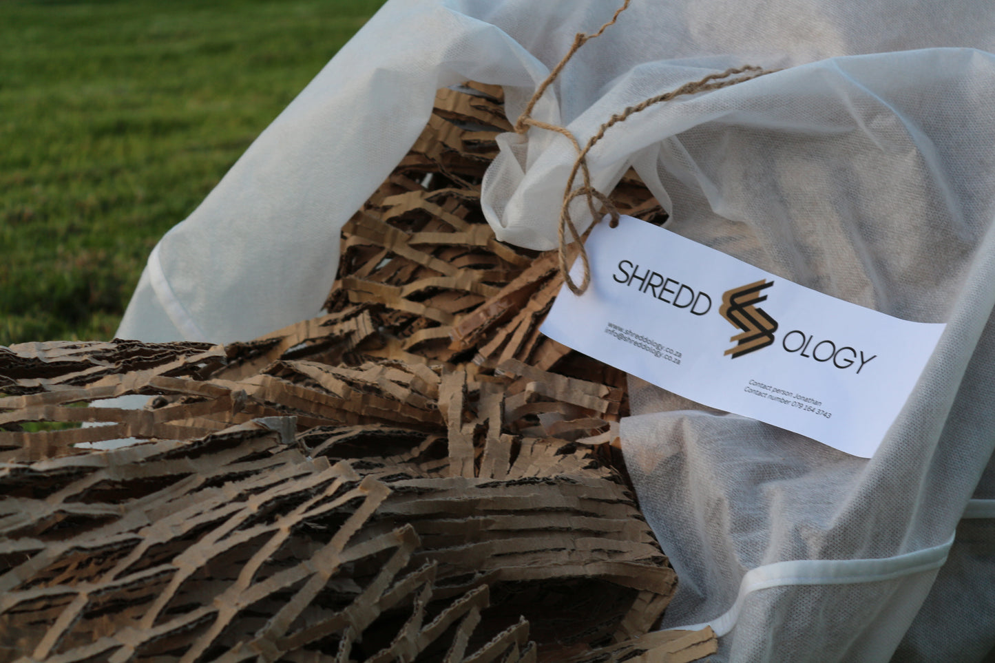 10kg Shredded Cardboard Bale