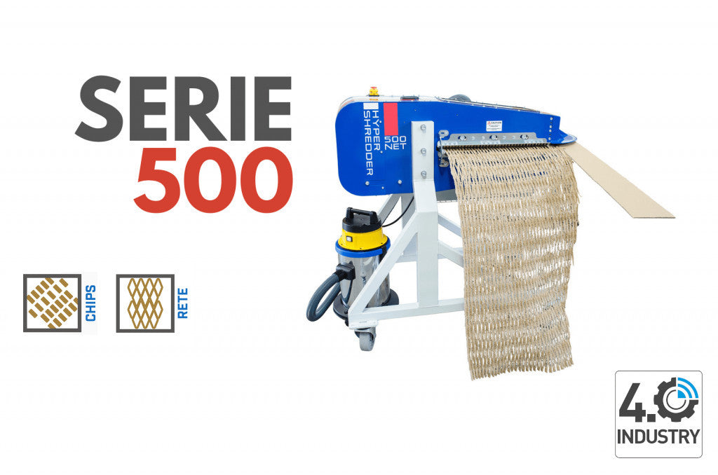 HYPERSHREDDER 500 cardboard shredder